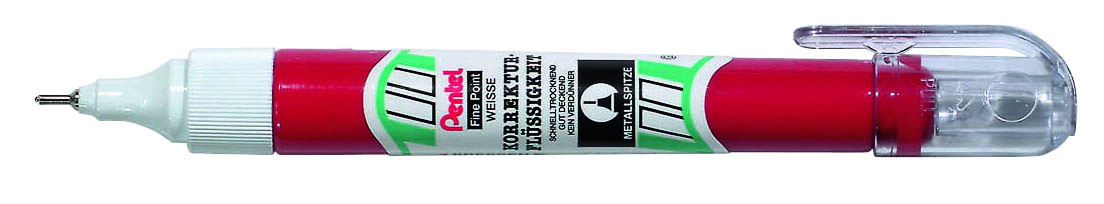 Corrector Pocket Pentel - Penna Correttiva Con Punta Fina Metallica, 7ml - Foto 11
