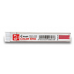 Pilot PLCR-7 Color Eno Eno Pencil Lead - Red