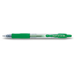 Pilot G2 5 Gel Ink Pen - Green