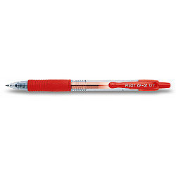 Pilot G2 7 Gel Ink Pen - Red