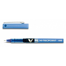 Pilot Hi-Tecpoint V5 - Zeer Fijn - Blauw