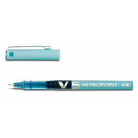 Pilot Hi-Tecpoint V5 - Zeer Fijn - Lichtblauw