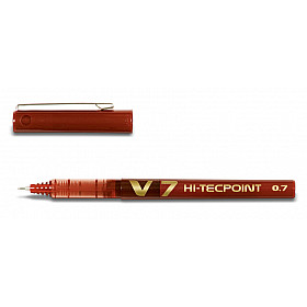 Pilot Hi-Tecpoint V7 - Fijn - Rood