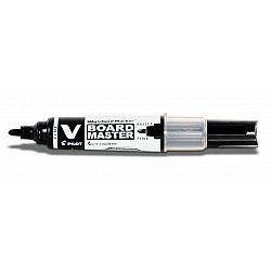 Pilot V Board Master Whiteboard Marker - Rond - Fijn - Zwart
