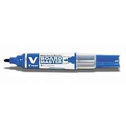 Pilot V Board Master Whiteboard Marker - Rond - Fijn - Blauw