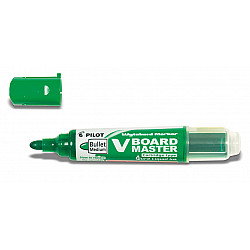 Pilot V Board Master Whiteboard Marker - Bullet - Medium - Green