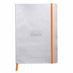 Rhodia Rhodiarama Goalbook Dotted Bullet Journal - A5 - Silver