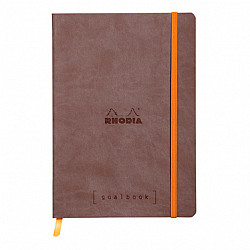 Rhodia Rhodiarama Goalbook Dotted Bullet Journal - A5 - Chocolat