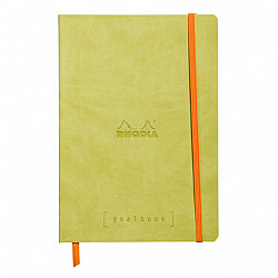 Rhodia Rhodiarama Goalbook Dotted Bullet Journal - A5 - Anis