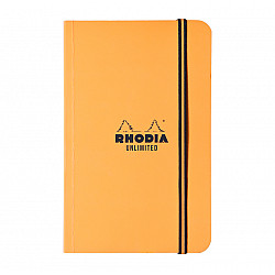 Rhodia Unlimited Notebook - 90x140 - Gelinieerd - 60 pagina's - Oranje