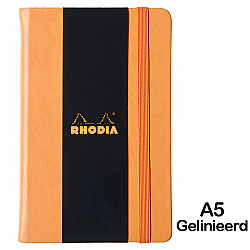Rhodia Webnotebook - A5 - Gelinieerd - 96 pagina's - Oranje