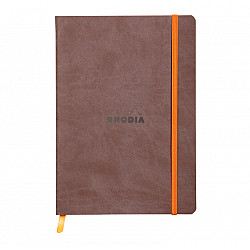 Rhodia Rhodiarama WebNotebook - Softcover - A5 - Dotted - Chocolate