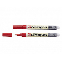 Sakura Pen-Touch Ceramglass Porseleinstift - Fijn 1.0 mm - Rood