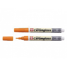 Sakura Pen-Touch Ceramglass Porseleinstift - Fijn 1.0 mm - Oranje