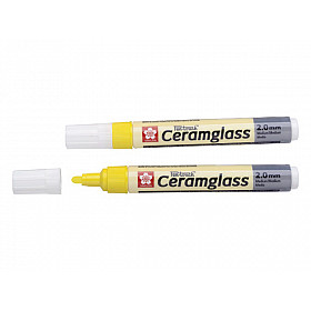 Sakura Pen-Touch Ceramglass Porseleinstift - Medium 2.0 mm - Geel