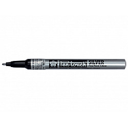 Sakura Pen-Touch Permanent Marker - Fijn - 1.0 mm - Zilver