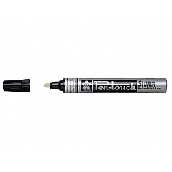 Sakura Pen-Touch Permanent Marker - Medium - 2.0 mm - Zilver