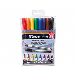 Sakura Identi Pen Permanent Marker - Fine/Medium - Set van 8