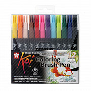 Sakura Koi Coloring Brush Pen - Set van 12