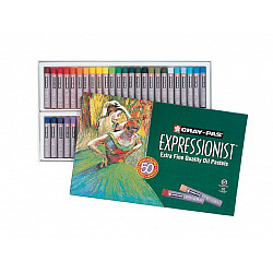 Sakura Cray-Pas Expressionist Oil Pastels - Extra Fine - Set of 50