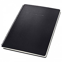 Sigel Conceptum Spiralblock Notebook - A4 - Squared - Hardcover - Black