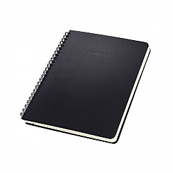 Sigel Conceptum Spiralblock Notebook - A5 - Squared - Hardcover - Black