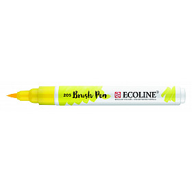 Talens Ecoline Brush Pen - 205 Citroengeel (Primair)
