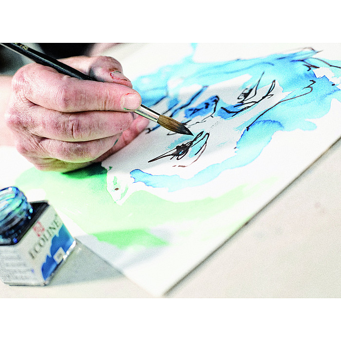 Talens Ecoline Watercolor Brush Pen Pastel Blue 580