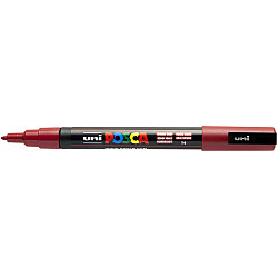 Uni Posca PC-3M Paint Marker - Fijn - Donker Rood