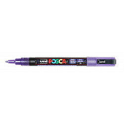 Uni Posca PC-3ML Paint Marker - Fijn - Glitter Violet