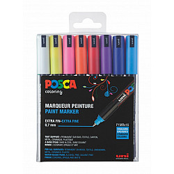 Uni Posca PC-1MR Paint Marker - Ultra Fijn - Set van 16