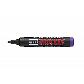 Uni PM-122 Prockey Permanent Marker - Rond - Paars/Violet