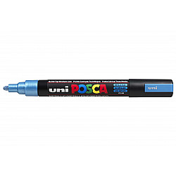 Uni Posca PC-5M Paint Marker - Medium - Blauw Metaal