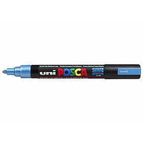 Uni Posca PC-5M Paint Marker - Medium - Blauw Metaal