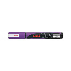 Uni PWE-5M Chalk Marker Krijtstift - Medium - Violet