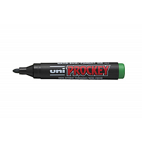 Uni PM-122 Prockey Permanent Marker - Rond - Groen
