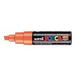Uni Posca PC-8K Paint Marker - Breed - Fluoriserend Oranje