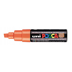 Uni Posca PC-8K Paint Marker - Breed - Fluoriserend Oranje