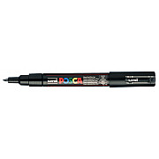 Uni Posca PC-1MC Paint Marker - Extra Fijn - Zwart