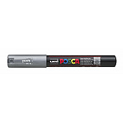 Uni Posca PC-1MC Paint Marker - Extra Fijn - Zilver