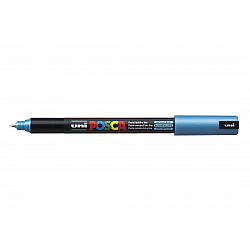Uni Posca PC-1MR Paint Marker - Ultra Fijn - Metallic Blauw