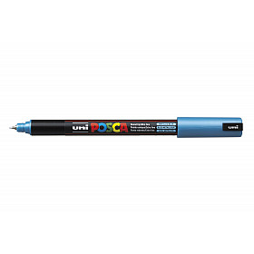 Uni Posca PC-1MR Paint Marker - Ultra Fijn - Metallic Blauw