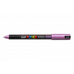 Uni Posca PC-1MR Paint Marker - Ultra Fijn - Metallic Roze