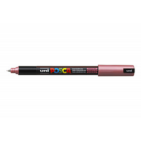 Uni Posca PC-1MR Paint Marker - Ultra Fijn - Metallic Rood