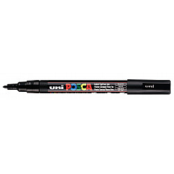 Uni Posca PC-3M Paint Marker - Fijn - Zwart
