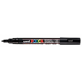 Uni Posca PC-3M Paint Marker - Fijn - Zwart