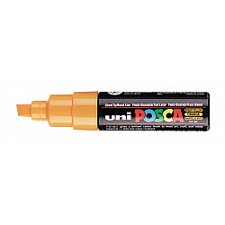 Uni Posca PC-8K Paint Marker - Breed - Fel Geel/Oranje