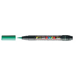 Uni Posca PCF-350 Brush Marker - Groen
