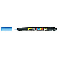 Uni Posca PCF-350 Brush Marker - Lichtblauw