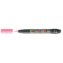 Uni Posca PCF-350 Brush Marker - Roze